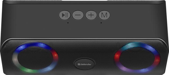 Produktbild Defender Lautsprecher Beatbox 20 Bluetooth 20w Licht/Bt/Mic/Fm/Usb/Tf (5 h, Batteriebetrieb)