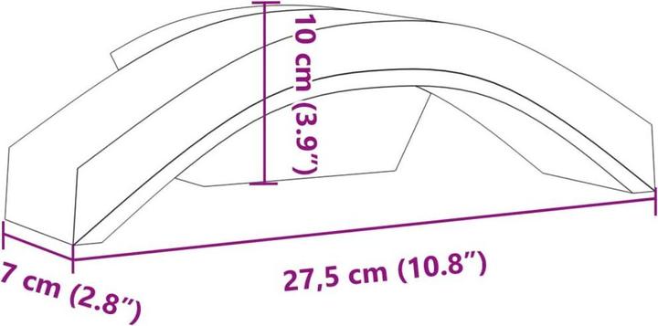 Image du produit vidaXL Aussenwandleuchte (IP54)