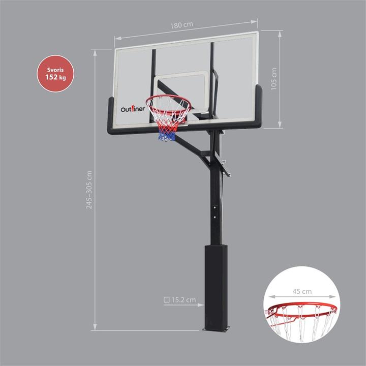 Produktbild Outliner BASKETBALL HOOP S029