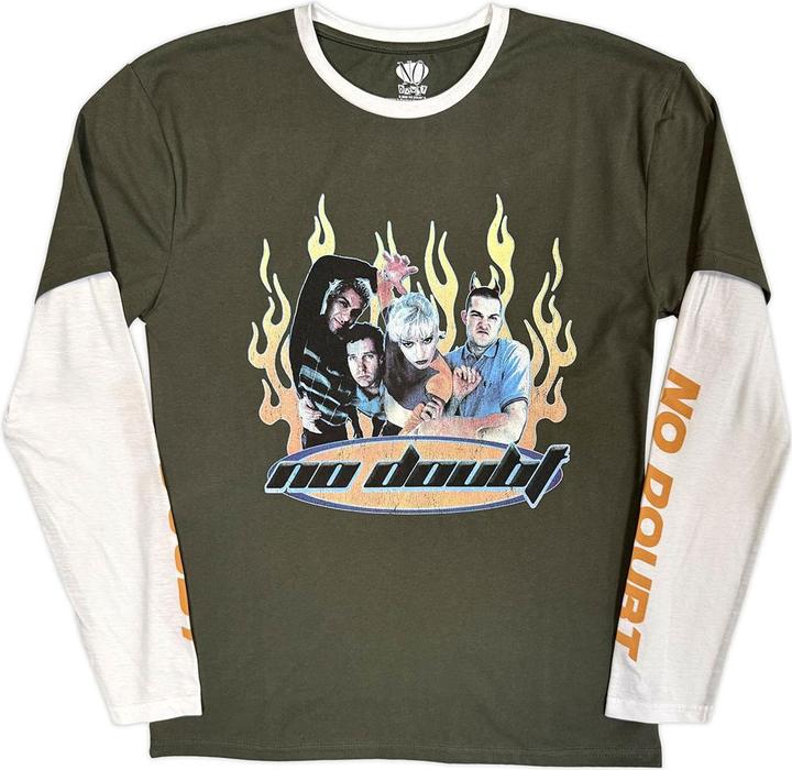 Produktbild No Doubt Flames Sleeve Print (Longsleeve) (M)
