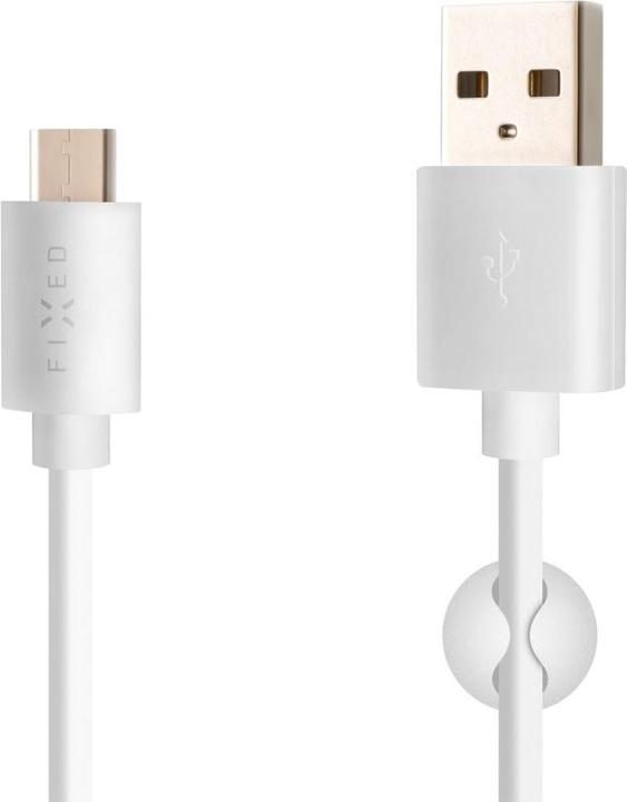Produktbild Fixed USB-Kabel USB-A - USB-C 1 m Weiss (FIXD-UC-WH) (1 m, USB 2.0, 20 W)