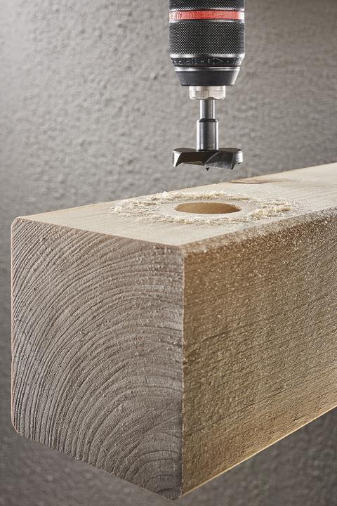 Actual product image wolfcraft Cylinder Drill Bit, Ø 40 mm (40 millimetres)