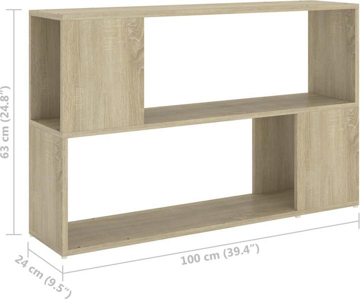 Immagine prodotto vidaXL Bücherschrank (100 x 24 x 63 cm)