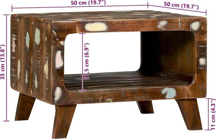 Actual product image VidaXL Coffee table (50 x 50 x 35 cm)