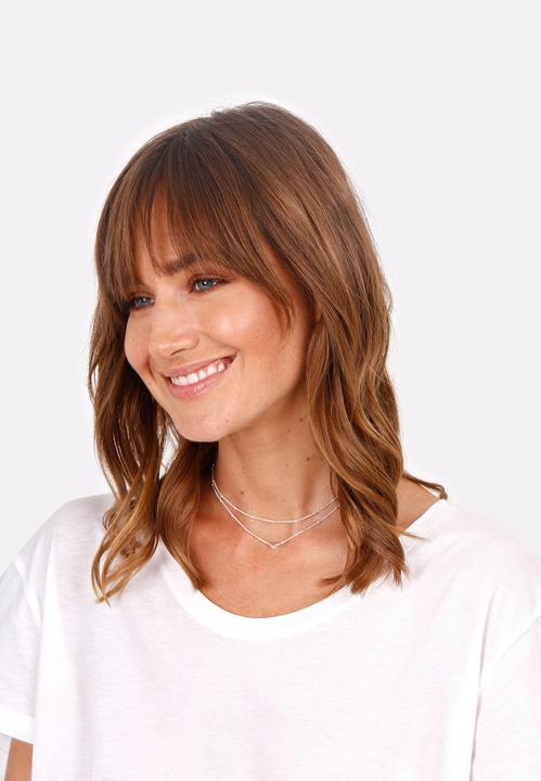 Immagine prodotto Elli Choker Layer Look Herz (925 Argento, 38 cm)