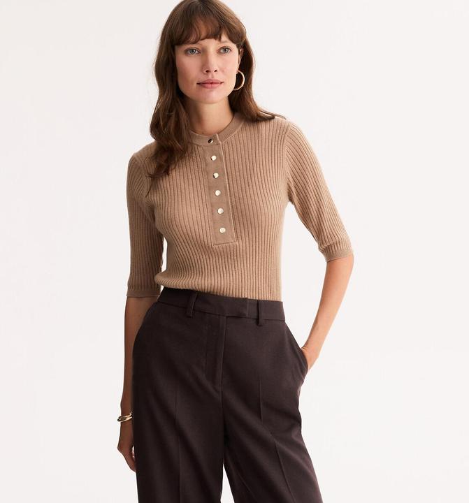 Produktbild Anne Weyburn Pullover mit Rundhalsausschnitt aus Wollgemisch (L)