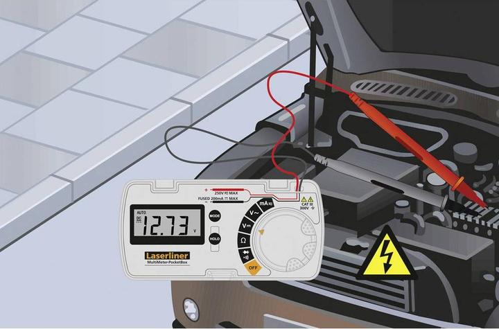 Actual product image Laserliner Multimeter PocketBox, Funktionen: Diodentest-Funktion