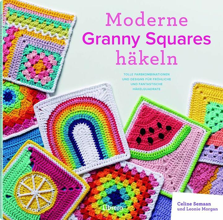 Actual product image Librero Modern Granny Squares Crochet