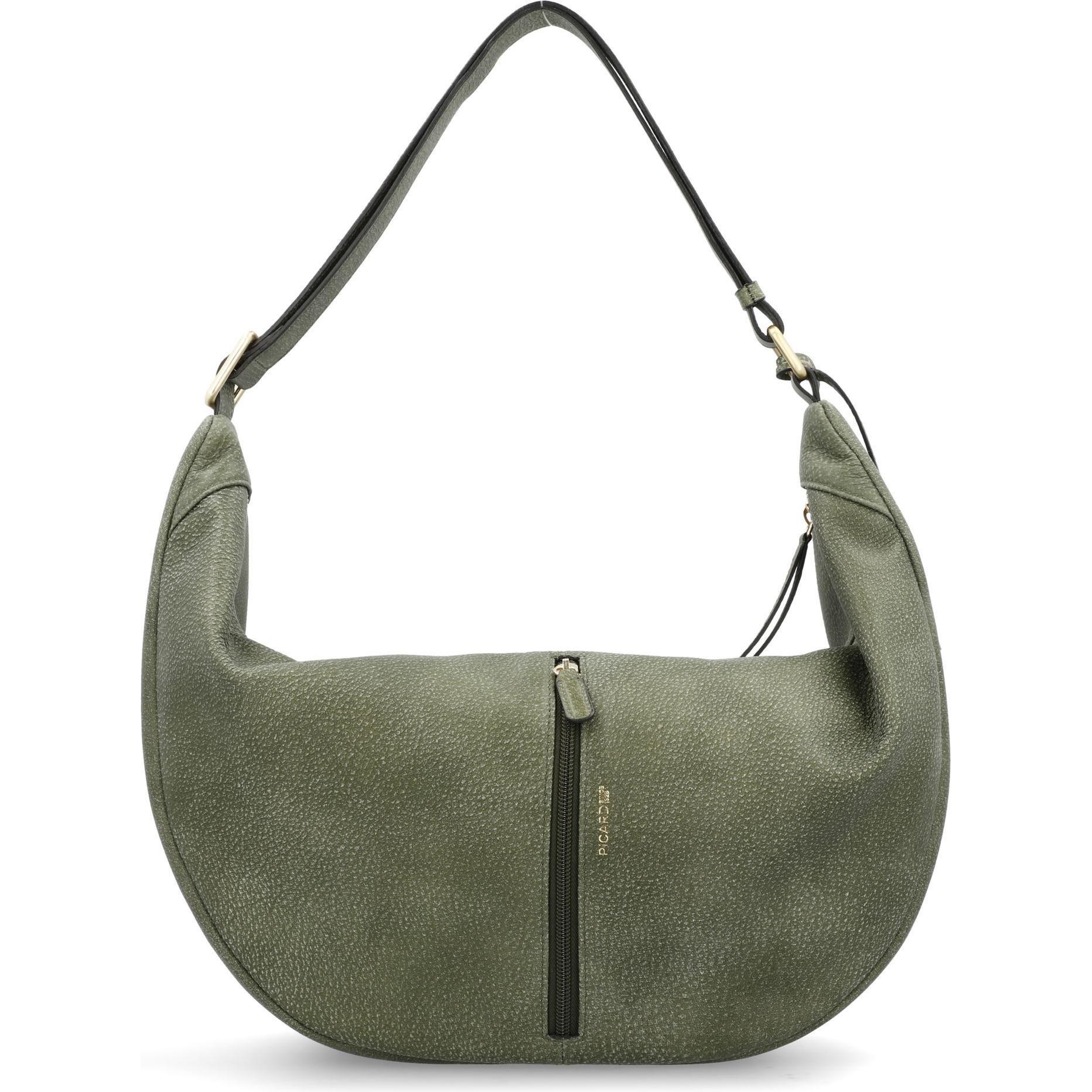 Thumbnail - Picard, Handtasche, Kapstadt Schultertasche Leder 53 cm, Grün