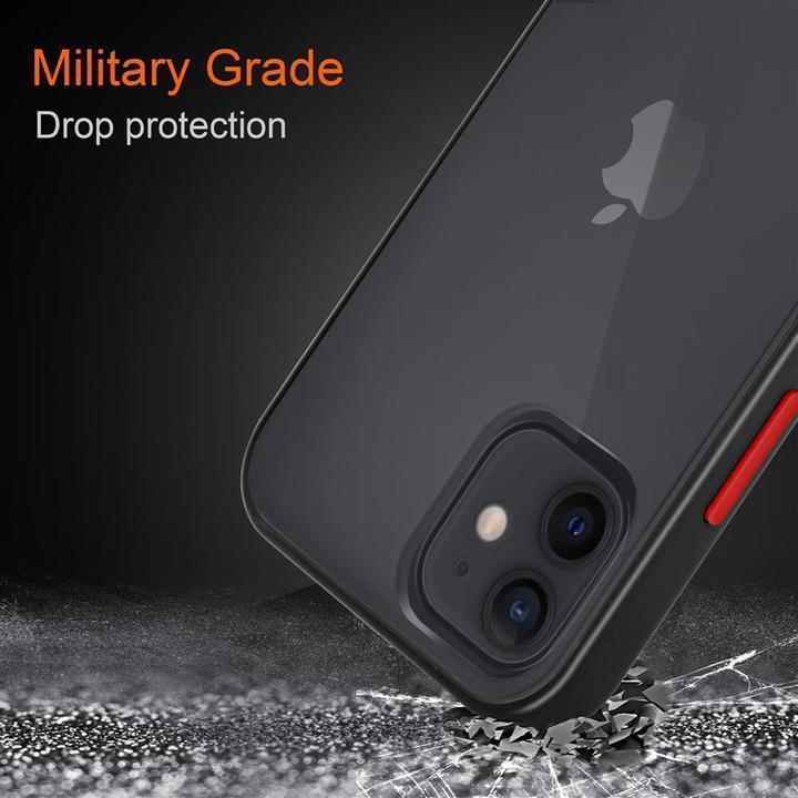 Produktbild Cadorabo Hybrid Matt Cover (Apple iPhone 12 mini)