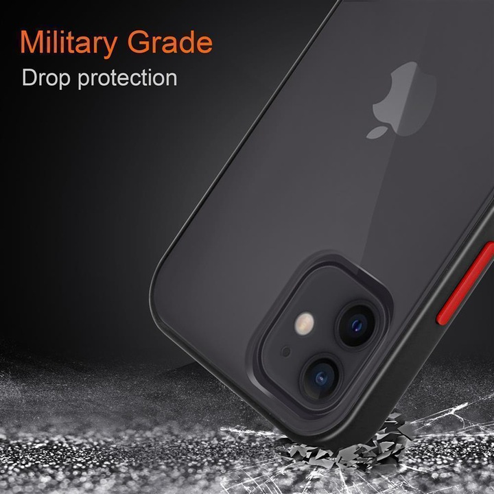 Produktbild Cadorabo Hybrid Matt Cover (Apple iPhone 12 mini)