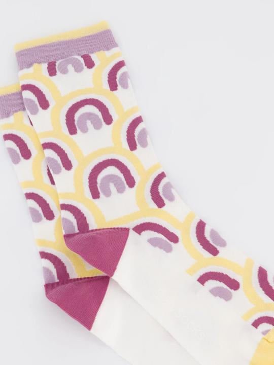 Image du produit DillySocks Assemblage d'arc rose (Une unité par pack, 39 - 41)
