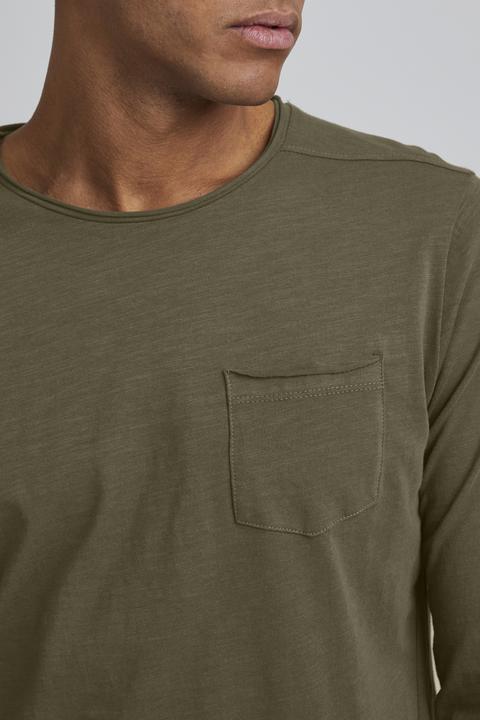 Actual product image Blend BHBHNICOLAI tee l.s. 20703060 (S)