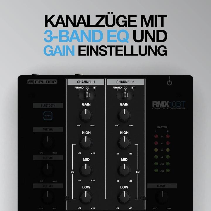 Produktbild reloop RMX-10 BT (Clubmixer)