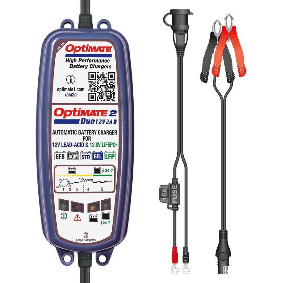 Tecmate Optimate 2 Duo (12V, 2 A) (TM550)