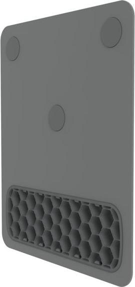 Produktbild Fellowes Breyta Mauspad grau mit Handgelenkauflage