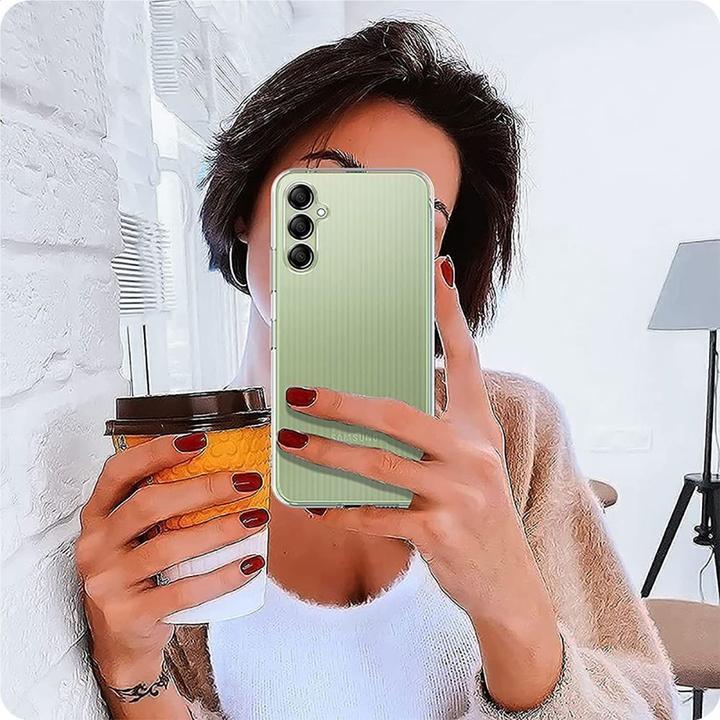 Actual product image Tech-Protect FlexAir Case for Samsung Galaxy M35 5G - Transparent (Samsung Galaxy A35)
