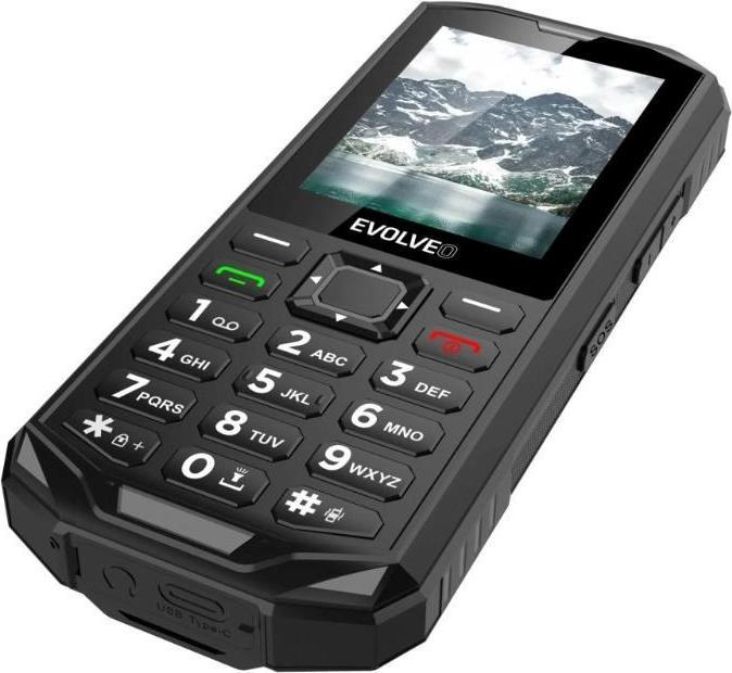 Produktbild Evolveo Strongphone x5 DualSim schwarz/grau (2.40", 0.30 Mpx)
