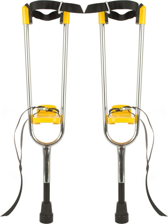 Actual product image Euro Play Actoy stilts pair, yellow: 8-14 years
