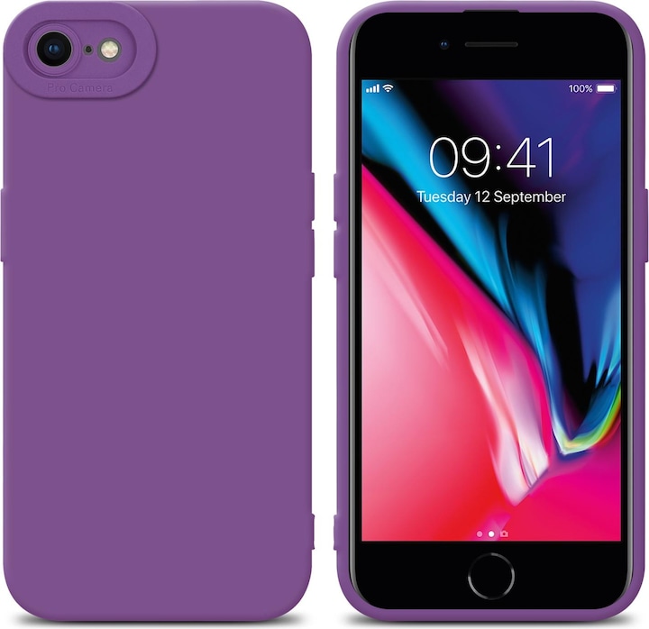 Produktbild Cadorabo Hülle für Apple iPhone 7 / 7S / 8 / SE 2020 im TPU Fluid LM162 Style (Apple iPhone 7, Apple iPhone SE (2nd Gen))