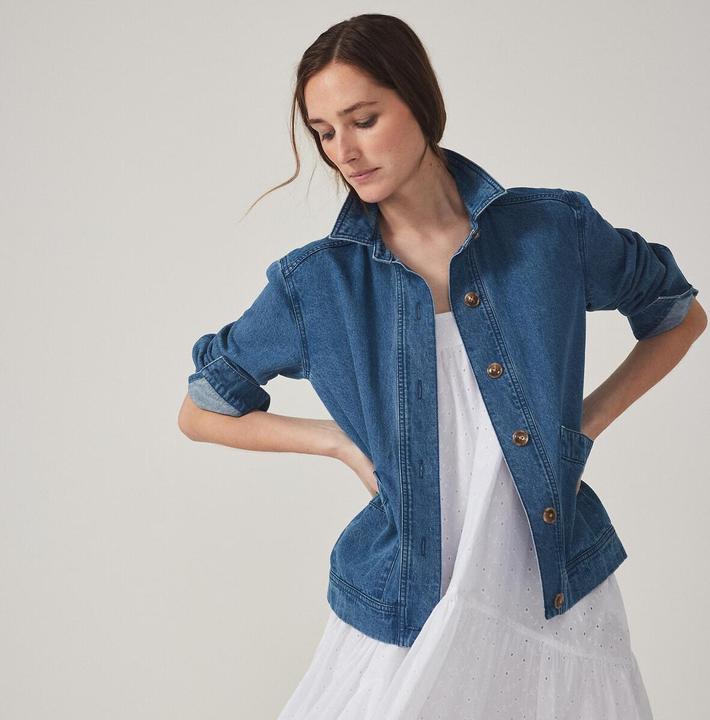 Immagine prodotto La Redoute Collections Giacca in denim con bottoni (L)