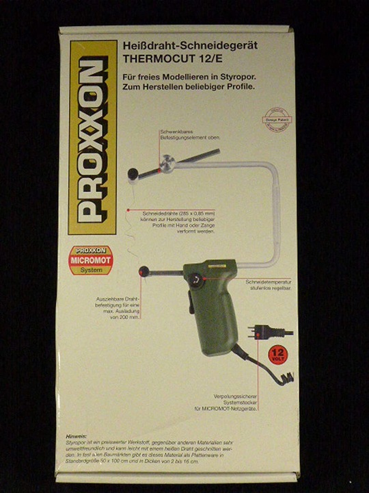 Actual product image Proxxon Thermocut 12/E