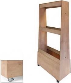 Actual product image Rocada Holder for skin whiteboards 100x150cm wood (100 x 150 cm)