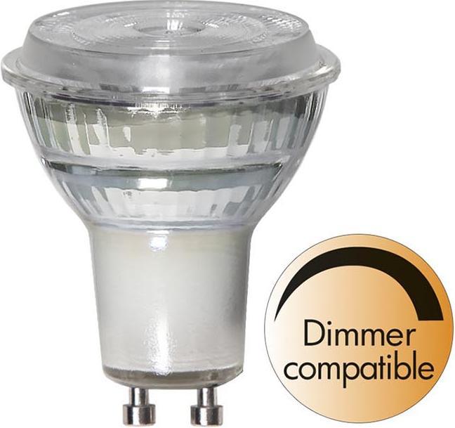 Produktbild Star Trading LED Leuchtmittel GU10 MR16 Spotlight Glass (GU10, 380 lm, 1x)