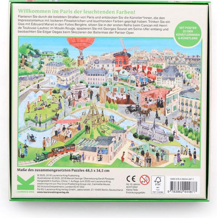 Produktbild Die Geschichte des Impressionismus (500 Teile)