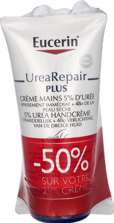 Image du produit Eucerin UreaRepair PLUS 5% Urea Hand Cream Duo (150 ml)