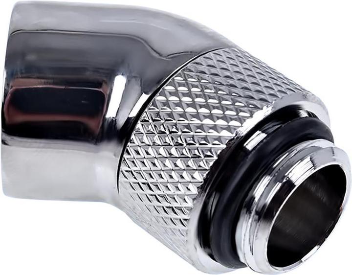 Produktbild Alphacool Eiszapfen Winkeladapter 45° drehbar G1/4 AG auf G1/4 IG