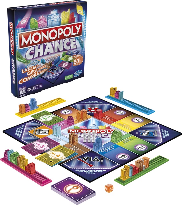 Produktbild Monopoly Ausgezockt (Italienisch)