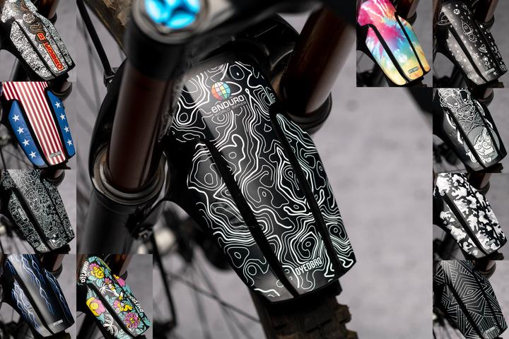 Actual product image Dyedbro Mud Guard Decals FOX 36-38 STD (Rear mudguard)