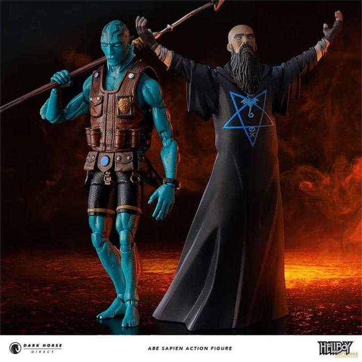 Actual product image Dark Horse Hellboy action figure 1/12 Abe Sapien 15 cm