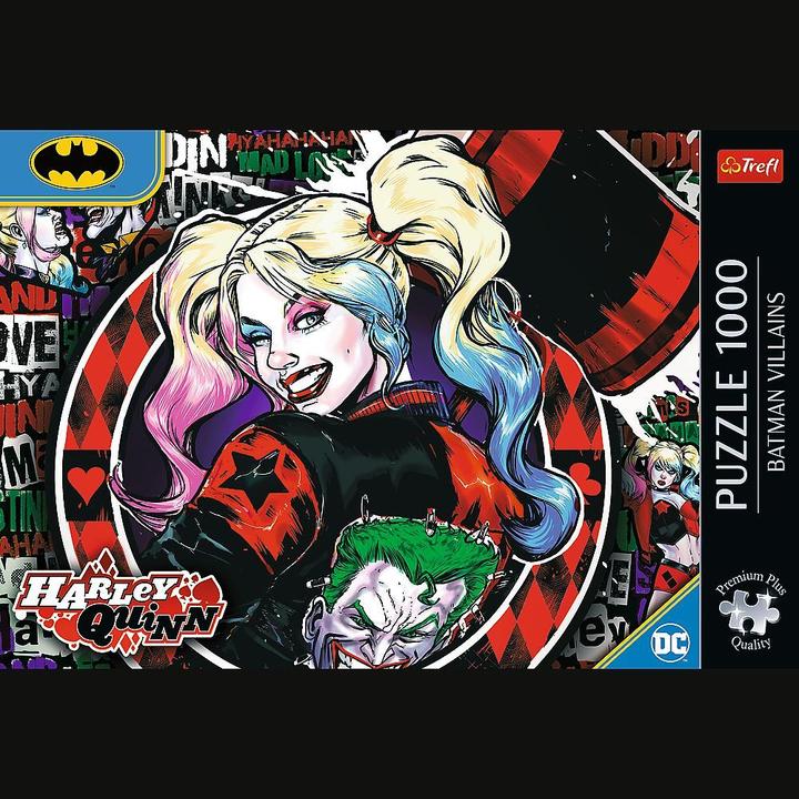 Immagine prodotto Trefl Puzzle Premium Plus 1000 - Marvel Harley Quinn (1000 pezzi)