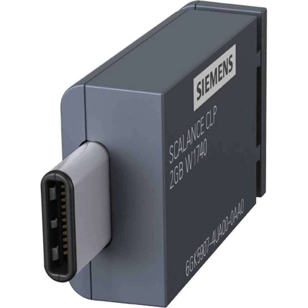 Siemens 6GK59074UA000AA0 SCALANCE CLP 2GB W1740 Supporto rimovibile, Switch di rete