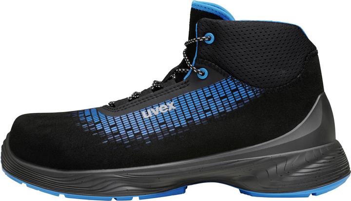 Produktbild Uvex Safety 6833947 Sicherheitsstiefel S2 Schuhgrösse (EU): 47 Blau, Schwarz 1 Paar (S2, 47)