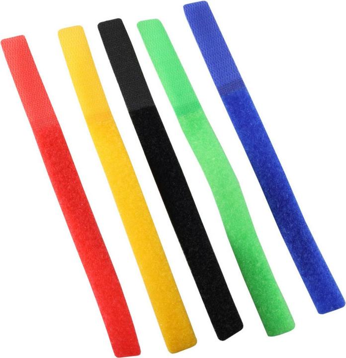 Shiverpeaks SHVP BS18-10003 Kabelbinder 16x215mm Klettverschlussband 5er Set
