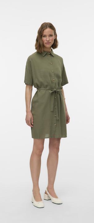 Image du produit Vero Moda Vmthea Ss Short Shirt Dress Wvn Noos (XL)