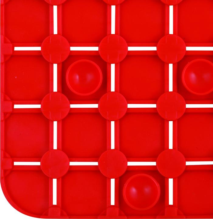 Actual product image spirella Tapis Anti Derapant Quadro Premium 36x76 cm Fresa (36 x 76 cm)