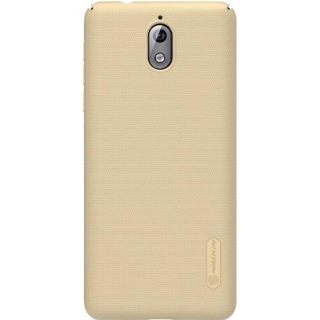 Nillkin Super Frosted Shield Series (Nokia 3.1), Smartphone Hülle, Gold