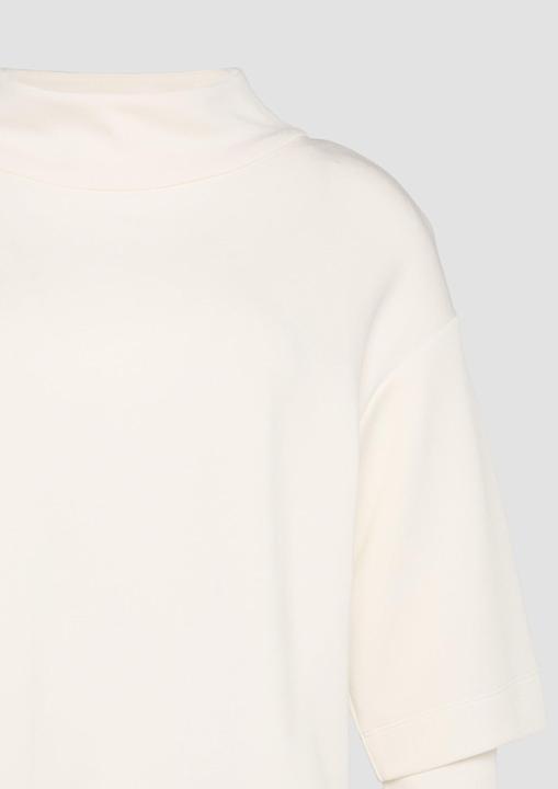 Image du produit S.Oliver Sweatshirt Loose Sweatshirt aus Scuba mit überschnittenen Schultern (38)