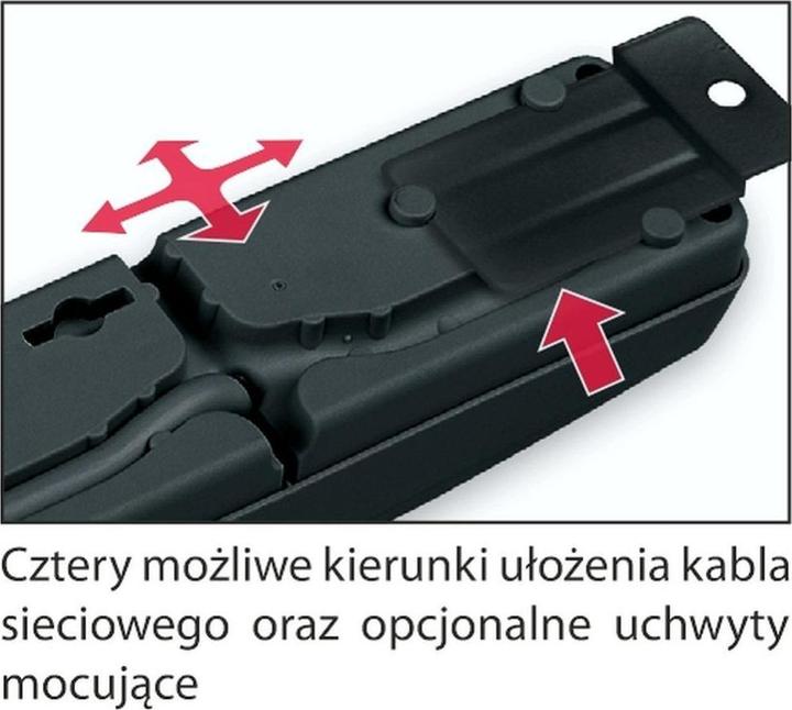 Actual product image Acar F5 Extension Cable 5 AC Outputs Indoor (1.50 m, CEE 7/5)