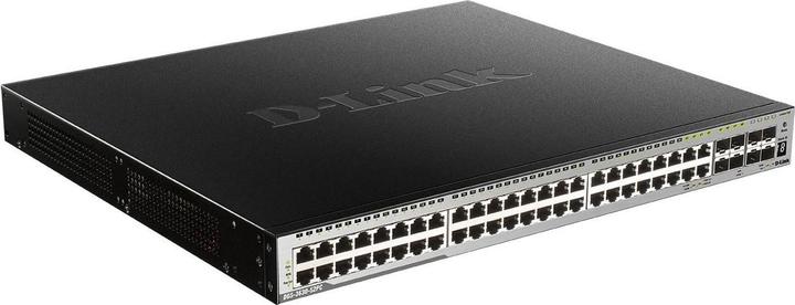 Produktbild D-Link 52-PORT LAYER 3 GIGABIT POE STACK SWITCH (SI) (52 Ports)