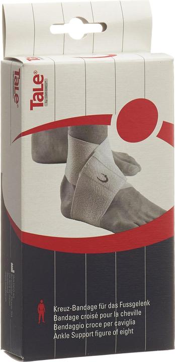 Actual product image Tale Cross Bandage Ankle 7.5cm white (One size)