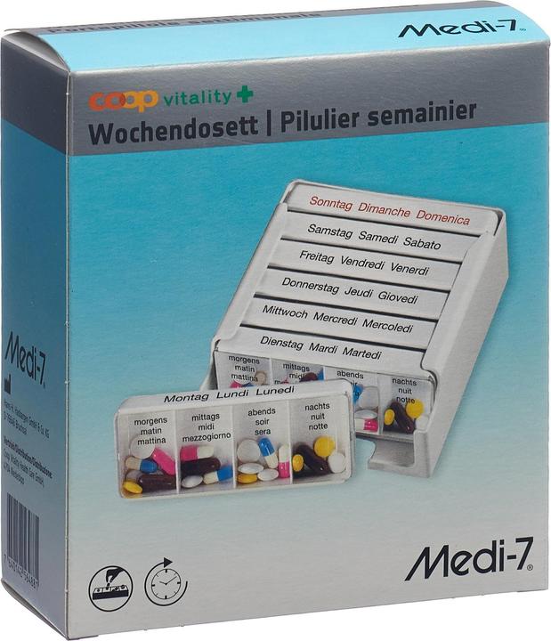 Produktbild Coop Vitality Medi-7 Wochendosett