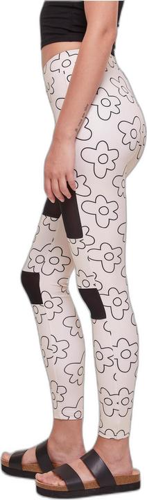 Actual product image Urban Classics Ladies Tech Mesh AOP Leggings - 10978 (5XL)