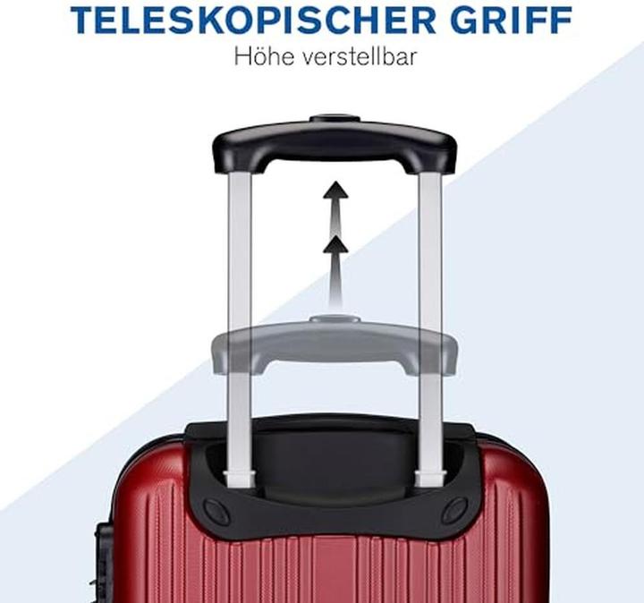 Actual product image Slazenger Trolley Set 18/26" 2pcs Red (71 l)