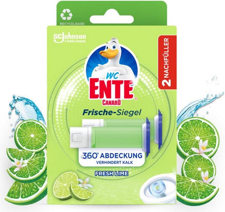 Image du produit WC-Ente Sceau de fraîcheur 2 recharges lime