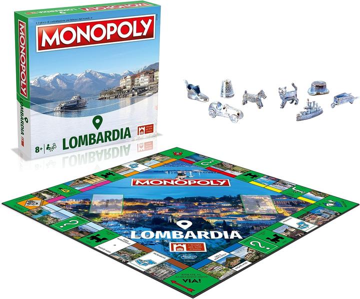 Produktbild Winning Moves WM03527-ITA-6 - MONOPOLY - I BORGHI PI? BELLI D'ITALIA - LOMBARDIA (Italienisch)